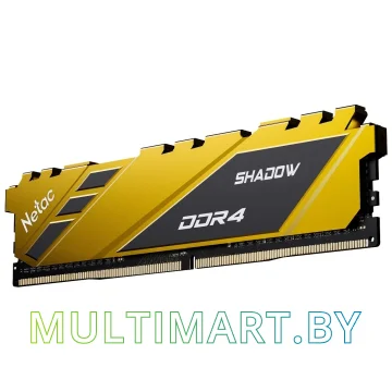 Оперативная память Netac Shadow 16ГБ DDR4 2666МГц NTSDD4P26SP-16Y картинка 4